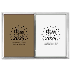 Class of Confetti Dots Double Deck Playing Cards