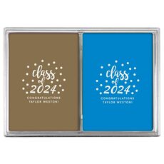 Class of Confetti Dots Double Deck Playing Cards
