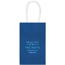 All You Need Is Love and Dessert Medium Twisted Handled Bags