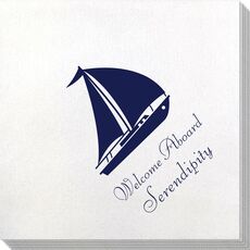 Large Sailboat Bamboo Luxe Napkins
