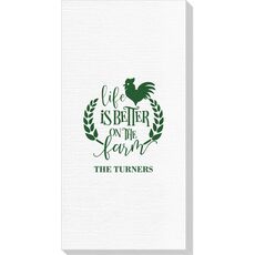 Life Is Better On The Farm Deville Guest Towels