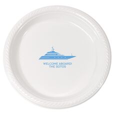 Big Yacht Plastic Plates