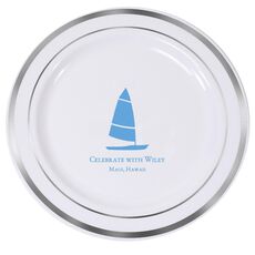 Windsurfer Premium Banded Plastic Plates