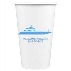 Big Yacht Paper Coffee Cups