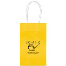 L'Shanah Tovah Honey Pot Medium Twisted Handled Bags