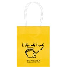 L'Shanah Tovah Honey Pot Mini Twisted Handled Bags