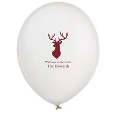 Mounted Buck Latex Balloons