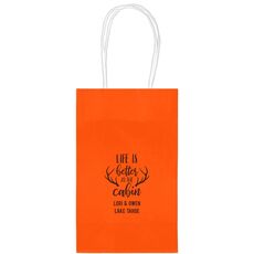 Life Is Better At The Cabin Medium Twisted Handled Bags