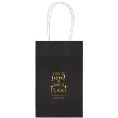 Love is Sweet Take a Treat Medium Twisted Handled Bags