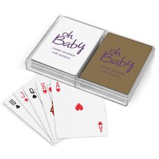 Casual Oh Baby Double Deck Playing Cards