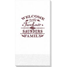 Welcome To Our Farmhouse Guest Towels