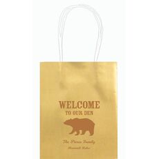 Welcome To Our Den Mini Twisted Handled Bags