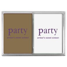 Big Word Party Double Deck Playing Cards