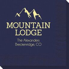 Mountain Lodge Napkins