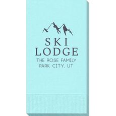 Mountain Ski Lodge Guest Towels