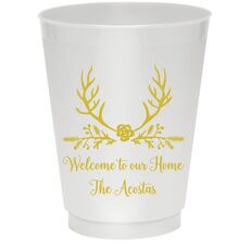 Pine Berry Antlers Colored Shatterproof Cups