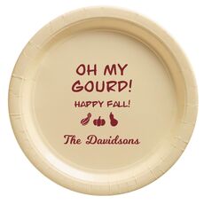 Oh My Gourd Paper Plates