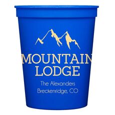 Mountain Lodge Stadium Cups