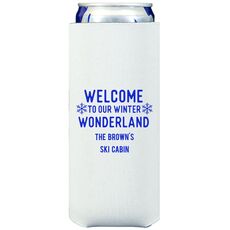 Welcome To Our Winter Wonderland Collapsible Slim Huggers