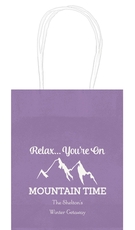 Relax You're On Mountain Time Mini Twisted Handled Bags