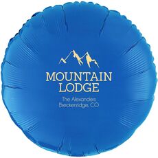 Mountain Lodge Mylar Balloons