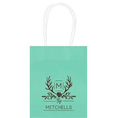 Family Antlers Mini Twisted Handled Bags