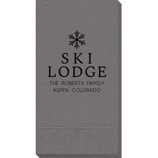 Snowflake Ski Lodge Guest Towels