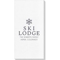 Snowflake Ski Lodge Deville Guest Towels