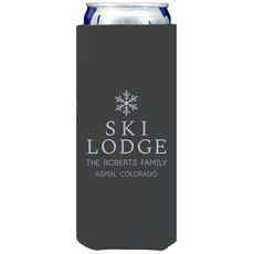 Snowflake Ski Lodge Collapsible Slim Huggers