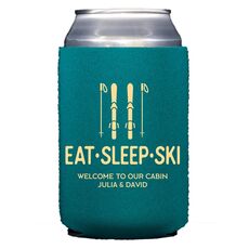 Eat Sleep Ski Collapsible Huggers