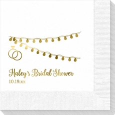 Wedding String Lights Napkins