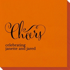 Curly Cheers Napkins