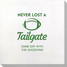 Never Lost A Tailgate Bamboo Luxe Napkins