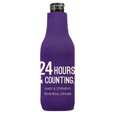24 Hours and Counting Bottle Koozie