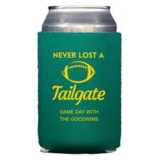 Never Lost A Tailgate Collapsible Koozies