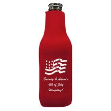 American Flag Bottle Huggers