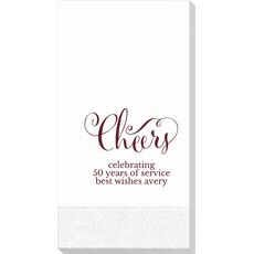 Curly Cheers Guest Towels
