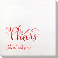 Curly Cheers Bamboo Luxe Napkins