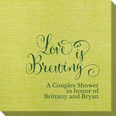 Love is Brewing Bamboo Luxe Napkins