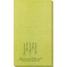 Hanging Vine Lights Bamboo Luxe Guest Towels