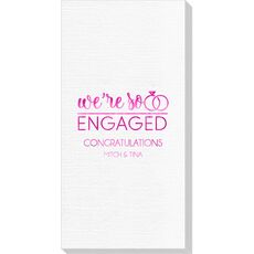 We're So Engaged Deville Guest Towels