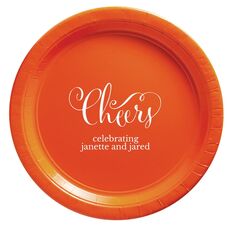 Curly Cheers Paper Plates