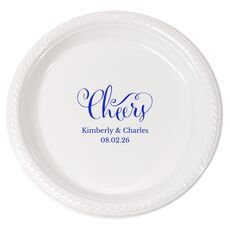 Curly Cheers Plastic Plates