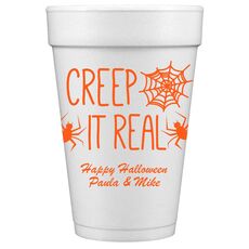 Creep It Real Styrofoam Cups