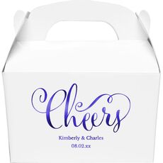 Curly Cheers Gable Favor Boxes