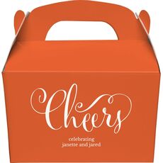 Curly Cheers Gable Favor Boxes
