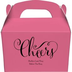 Curly Cheers Gable Favor Boxes