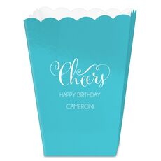 Curly Cheers Mini Popcorn Boxes