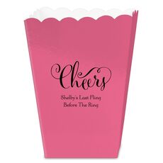 Curly Cheers Mini Popcorn Boxes
