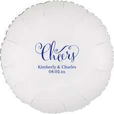 Curly Cheers Mylar Balloons